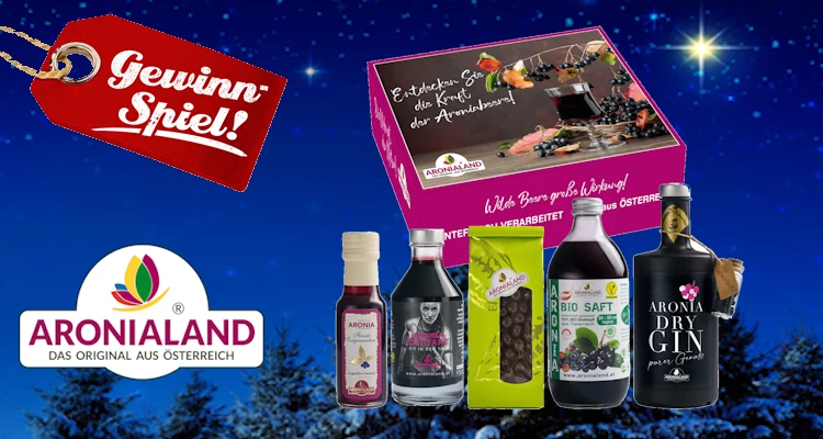 Aronialand Adventzauber Gewinnspiel